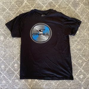 O’Neill black short sleeve tshirt surf and skate